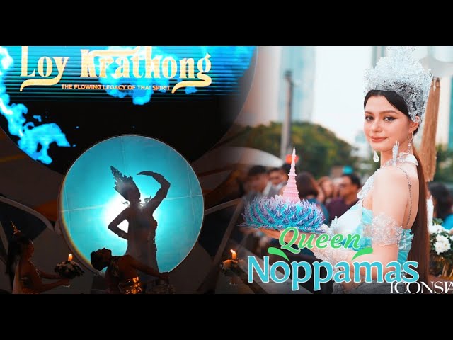 PART1- Becky as Queen Noppamas opens Loy Krathong festival #beckyarmstrong #beckysangels #becky #fyp