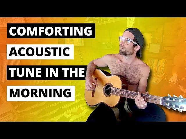 Comforting acoustic tune in morning sunshine