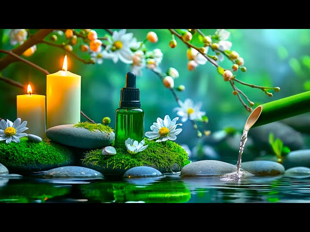 Beautiful Relaxation Music 🌿 Spa Piano & Water Sounds for Stress Relief & Peaceful Meditation #11