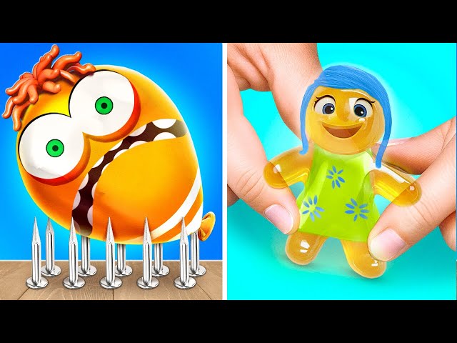 Don't Pop ANXIETY 😱 *INSIDE OUT 2* Rich Gadgets VS Free Crafts