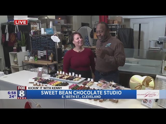 Sweet Bean Chocolate Studio gets Kenny ready for Valentine's Day