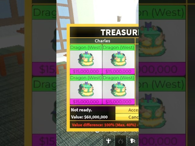 Trading Dragon Be Like... Roblox Blox Fruits...