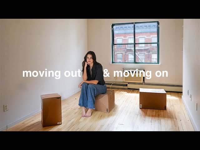 i’m moving out of nyc & where i'm living next📦✈️