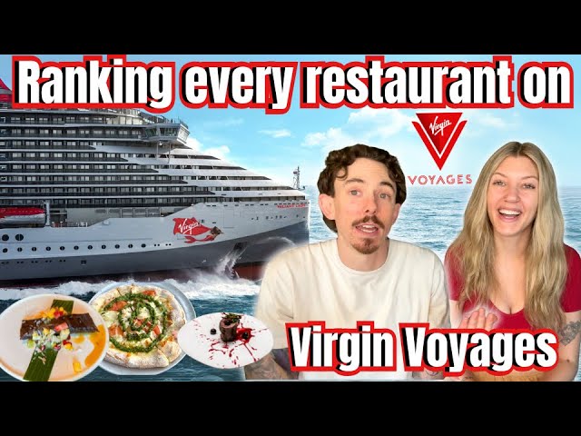 Every Virgin Voyages Restaurant RANKED! 🍽️ Best & Worst Food on Valiant Lady #virginvoyages