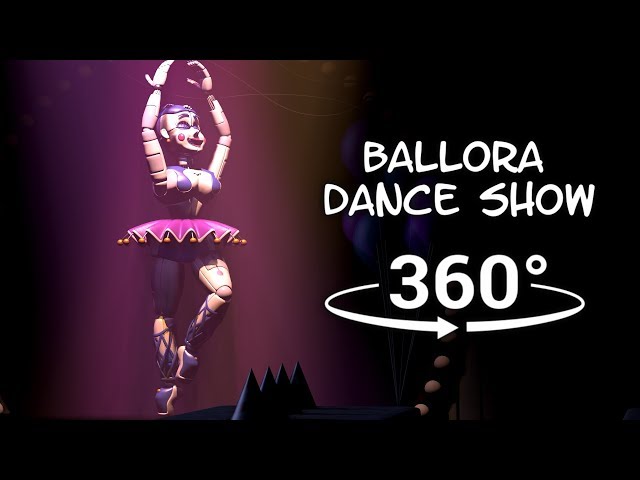 360°| Ballora Dance Show - Five Nights at Freddy's Sister Location [FNAF/SFM] (VR Compatible)