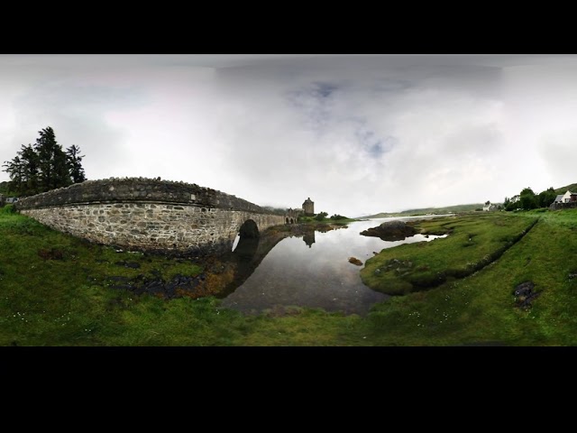 Eilean Donan Castle Highlands of Scotland 360° VR Virtual Reality Tour