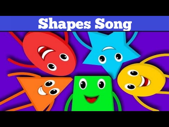 Shapes Song | We are shapes |Nursery Rhymes And Kids Song