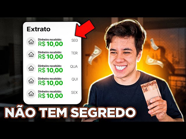 COMO GANHAR R$10 POR DIA COM INVESTIMENTOS DE FORMA SIMPLES!