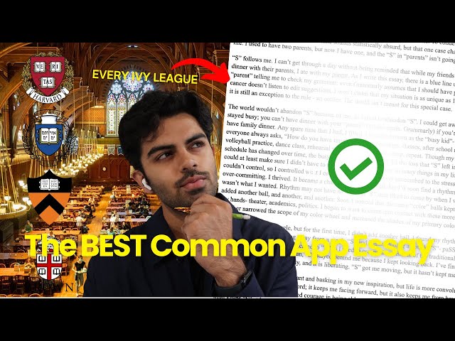 Reacting to the GREATEST Common App Essay Ever Written