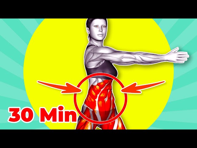 ➜ 30-Min STANDING Belly Blaster! ➜ Slim Your Waist FAST