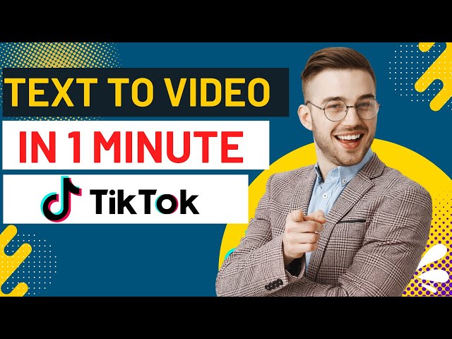 How to Use AI Text to Video Generators to Grow Your TikTok Channel! | Create Videos in 1 Minute