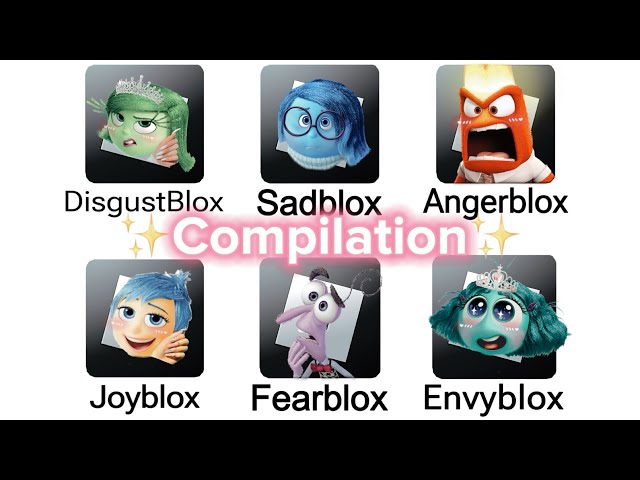 If INSIDE OUT Characters Owned ROBLOX 🫢❤️ *COMPILATION*