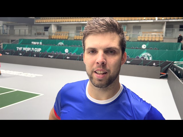 Jiří Veselý o prvních dojmech z Innsbrucku | Davis Cup 2021