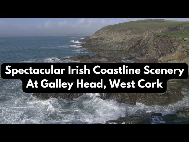 Spectacular Irish Coastline Scenery At Galley Head, West Cork (Walking)