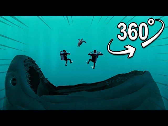 The Bloop - I encountered a bloop monster while scuba diving | VR 360°