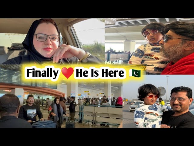 Vlog | Finally He is Here 🇵🇰  ♥ | Wait is Over 😍| Family's Reaction 😂 Pakistani Vlogs@RiyainUae