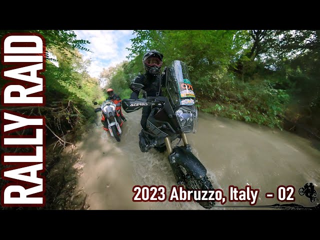 2023 Abruzzo Rally Raid on my Tenere 700 - Day One, climbing the mountains.