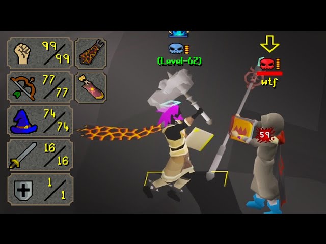 This OP Account 1-Hits PKers: 99 Strength, Inferno & Quiver at ONLY Level 62!