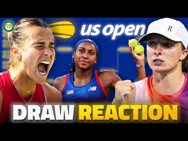 Swiatek & Rybakina NIGHTMARE! Sabalenka & Gauff EASY! | US Open 2024 | Women's Draw Reaction