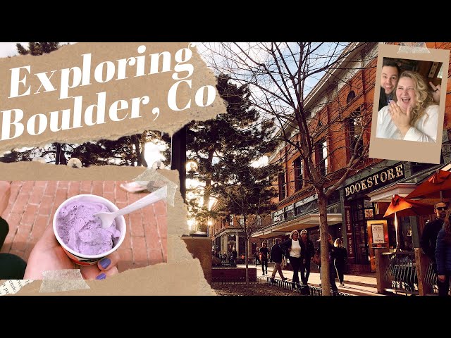 The day of our Engagement | Exploring Boulder Colorado