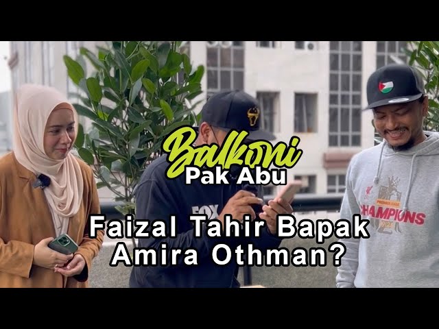 Pak Abu tak kasi 'chance' Faizal Tahir & Amira Othman..