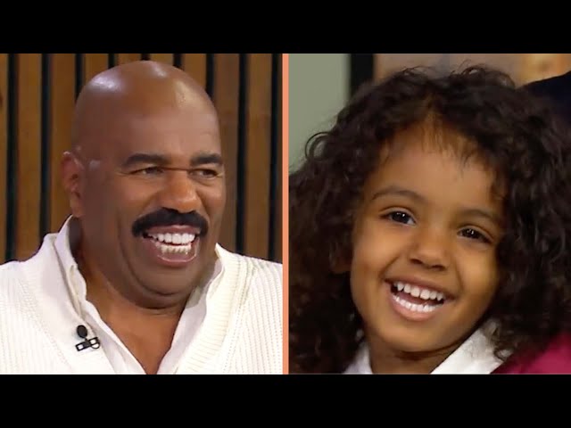 3-Year-Old Genius Schools Steve in Spanish! 😂📚II STEVE HARVEY