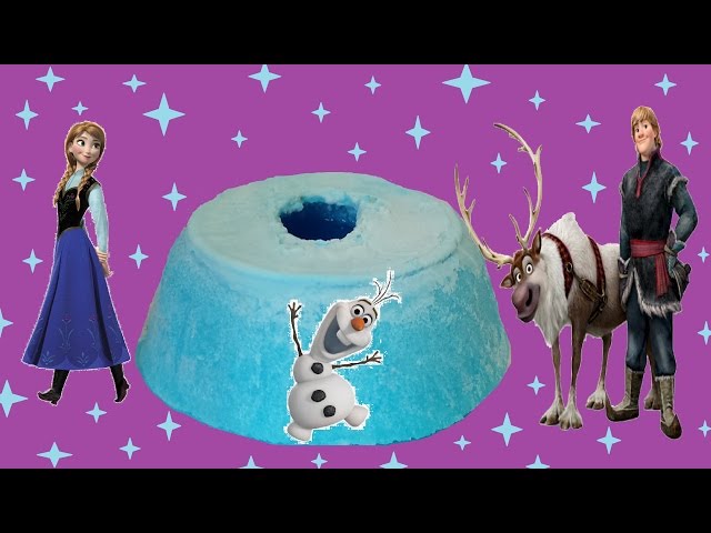 Disney Frozen Ice Volcano!! DIY Frozen Fever Fun Videos with the Mac 5 family!!