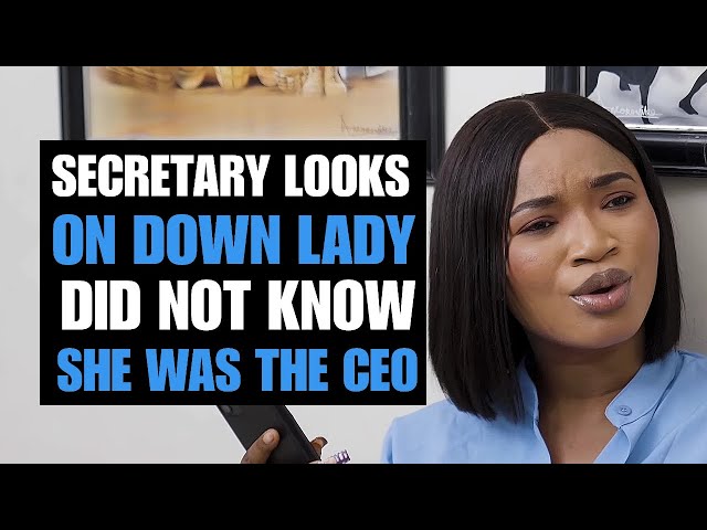 SECRETARY INSULTS POOR GUEST, DID NOT KNOW HE WAS THE CEO | @MociStudios