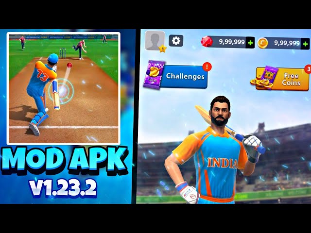 Cricket League Game Hack Unlimited Money (Coins,Gems) Mod Apk Mod Menu v1.23.2 Download 2025