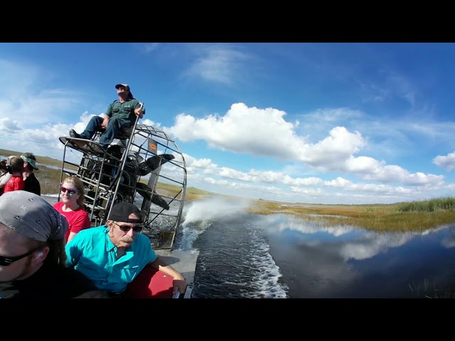 Airboating in the Everglades