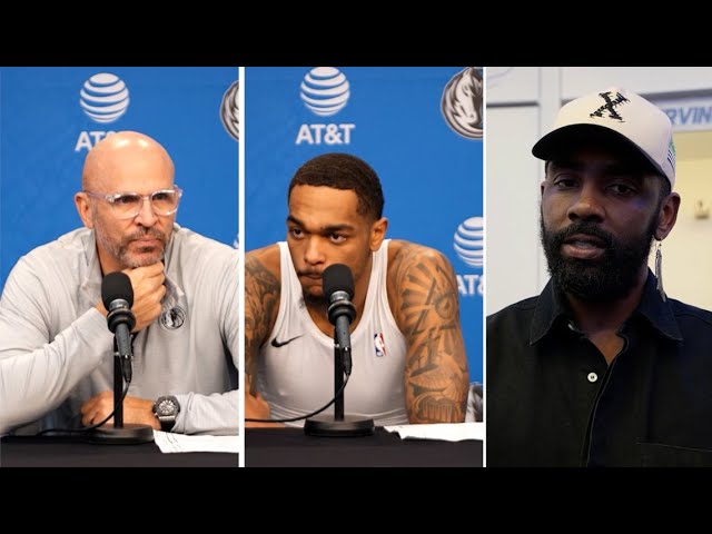 Dallas Mavericks vs. Minnesota T-Wolves | Jason Kidd, P.J. Washington, Kyrie Irving postgame 1.22.25