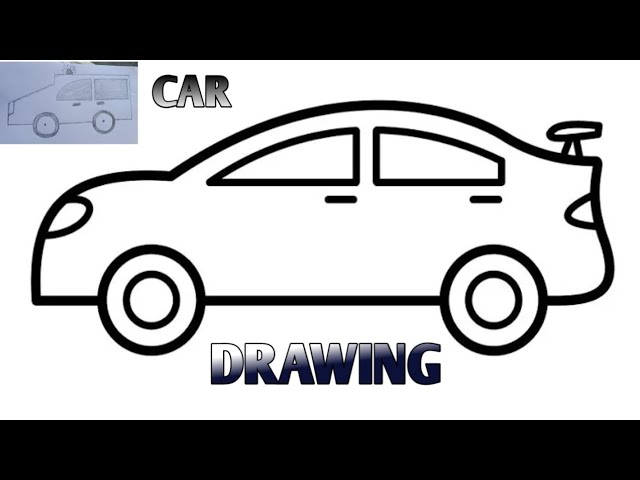 car drawing easy | car drawing | how to draw a car | कार का चित्र | कार कैसे बनाएं |कार |xyzdrowing