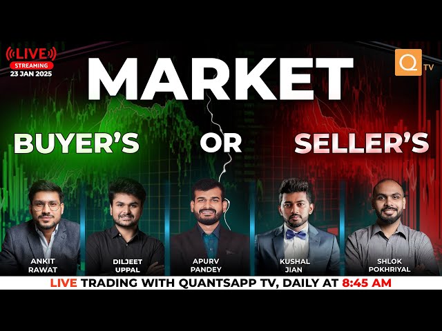 Live Trading | Day Trading, Nifty Prediction, Option Trading