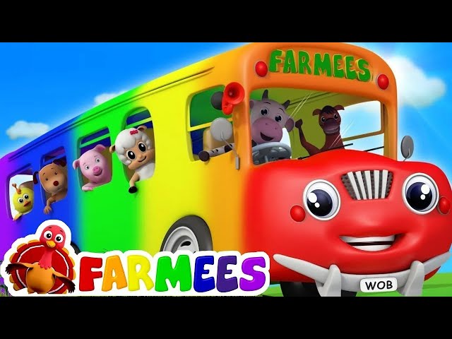 Wheels on the Bus + More Children Songs & Nursery Rhymes for Kids | Non-Stop LIVE