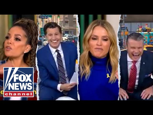 Fox News’ hosts crack up over 'The View's' Trump meltdown