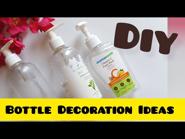 Empty Bottle Reuse Ideas | Waste Material Craft Ideas | Bottle Decoration Ideas |