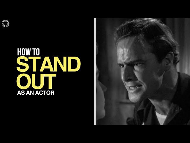 STAND OUT as the BEST Actor in 10 Minutes!