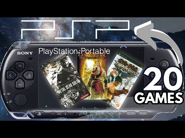 20 Sony ⚫PSP games | The BEST portable console?