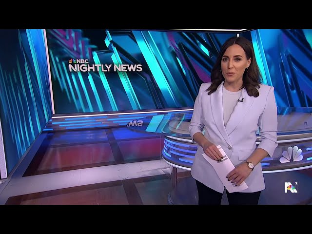 Nightly News Full Episode – Jan. 26