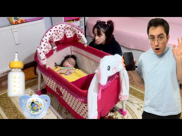 ZEYNEP HİRANUR BEBEK BAKICI/CADI TEYZE/بابا جاب لي بالون - جنى مقداد | طيور بيبي