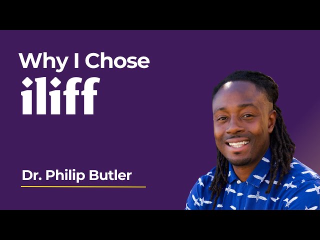 Dr.  Philip Butler explains why he chose Iliff School of Theology