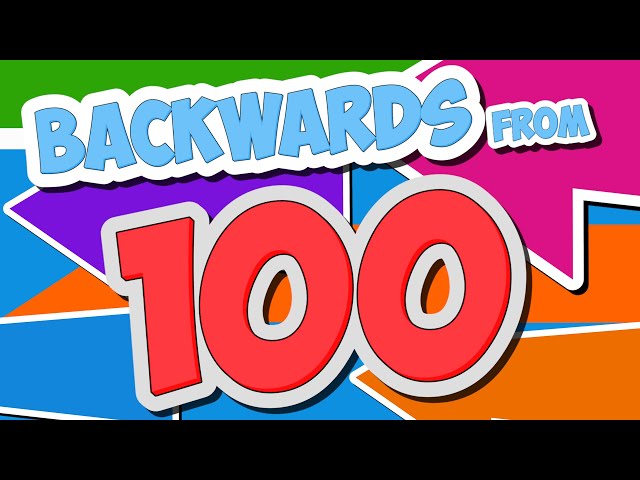 Count Backwards from 100 by 1's | Exercise and Count | Jack Hartmann Countdown From 100