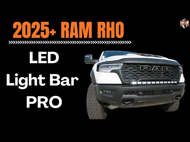 RAM RHO Curved 40in LED Light Bar PRO Install | Tutorial by M&R Automotive