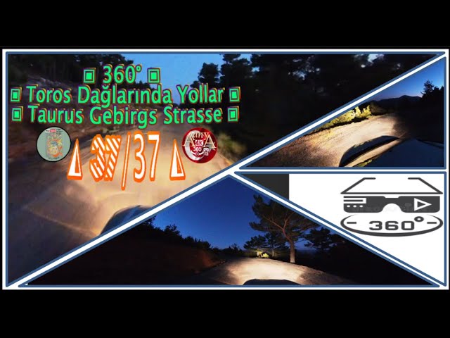 ▣ 𝟛𝟞𝟘° ▣ Toros Dağlarında Yollar  Taurus Gebirgs Strasse ▣  37