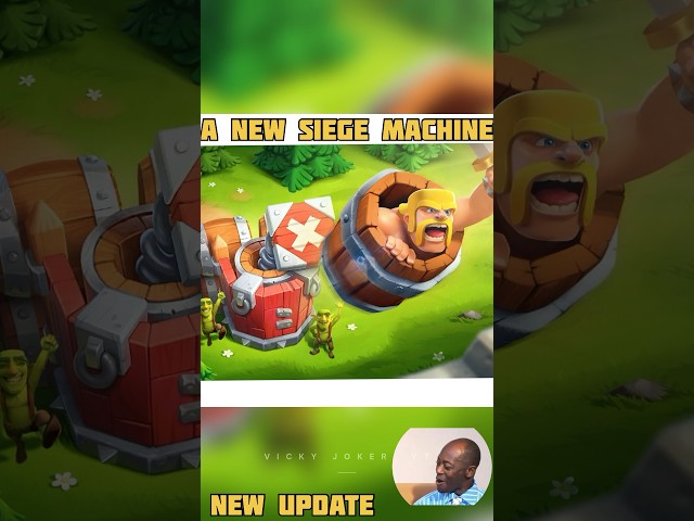 A new Siege Machine launches into your Village! Really? 🤯😎#clashofclans #clashofclansvideos