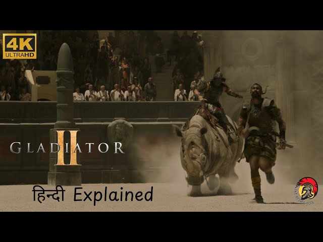 Gladiator II 2024 Movie Explained in Hindi  GLADIATOR 2 Story Summarized