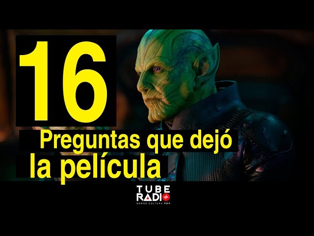 Capitana Marvel: 16 Grandes preguntas que dejó la película | Tube Radio