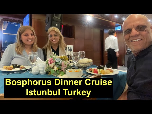 Istunbul Turkey Travel Vlog 2 | Bosphorus Dinner Cruise | Urdu | Hindi