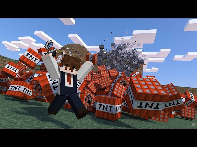 Minecraft Streamer vs Viewer TNT live 😱 #minecraft #shorts