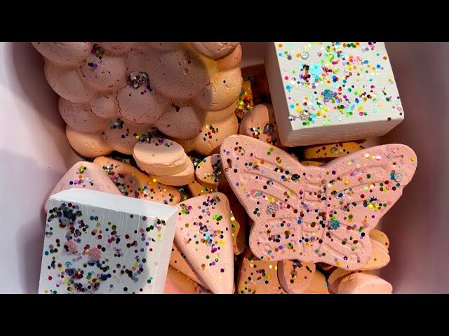 Reforms & freshies | crunchy | buttery | powdery | asmrgymchalk | satisfying